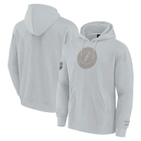 Men's Fanatics Gray Tampa Bay Lightning Elements Pace Pullover Hoodie