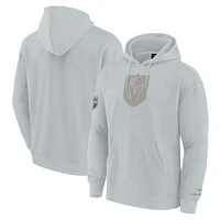 Men's Fanatics Gray Vegas Golden Knights Elements Pace Pullover Hoodie