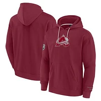 Men's Fanatics Burgundy Colorado Avalanche Elements Pace Pullover Hoodie