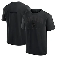 Men's Fanatics Black NHL Elements Flex Tri-Blend T-Shirt