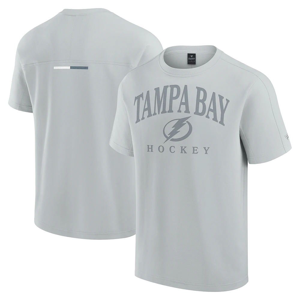 Men's Fanatics Gray Tampa Bay Lightning Elements Flex Tri-Blend T-Shirt