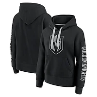 Women's Fanatics Black Vegas Golden Knights Elements Next Pullover Hoodie