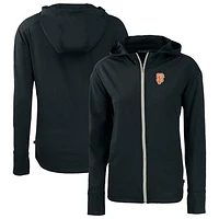 Women's Cutter & Buck  Black San Francisco Giants City Connect Daybreak Eco Recycled Full-Zip Hoodie