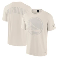 Men's Fanatics Cream Golden State Warriors Elements Iconic T-Shirt