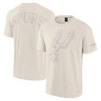 Men's Fanatics Cream San Antonio Spurs Elements Iconic T-Shirt