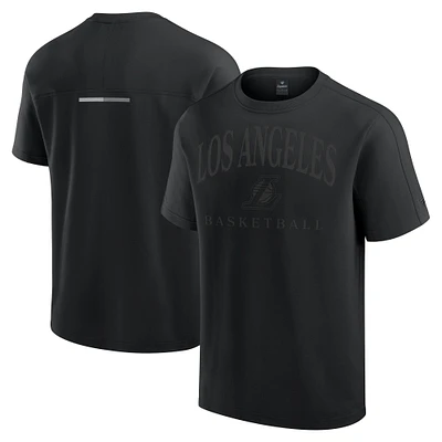 Men's Fanatics Black Los Angeles Lakers Flex Tri-Blend T-Shirt