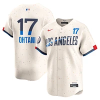 Men's Nike Shohei Ohtani Cream Los Angeles Dodgers 2024 City Connect Limited Player Jersey