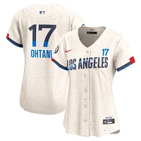 Women's Nike Shohei Ohtani Cream Los Angeles Dodgers 2024 City Connect Limited Player Jersey