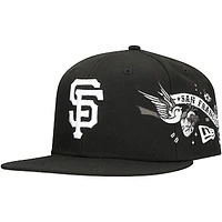 Men's New Era Black San Francisco Giants City Art 9FIFTY Snapback Hat