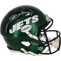 Ahmad Sauce Gardner New York Jets Autographed Riddell 2023 Alternate Speed Replica Helmet