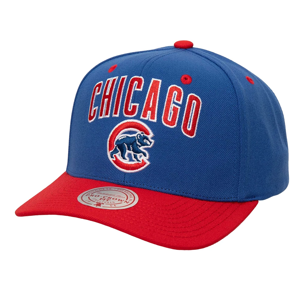 Men's Mitchell & Ness Royal Chicago Cubs  All In 2.0 Adjustable Hat