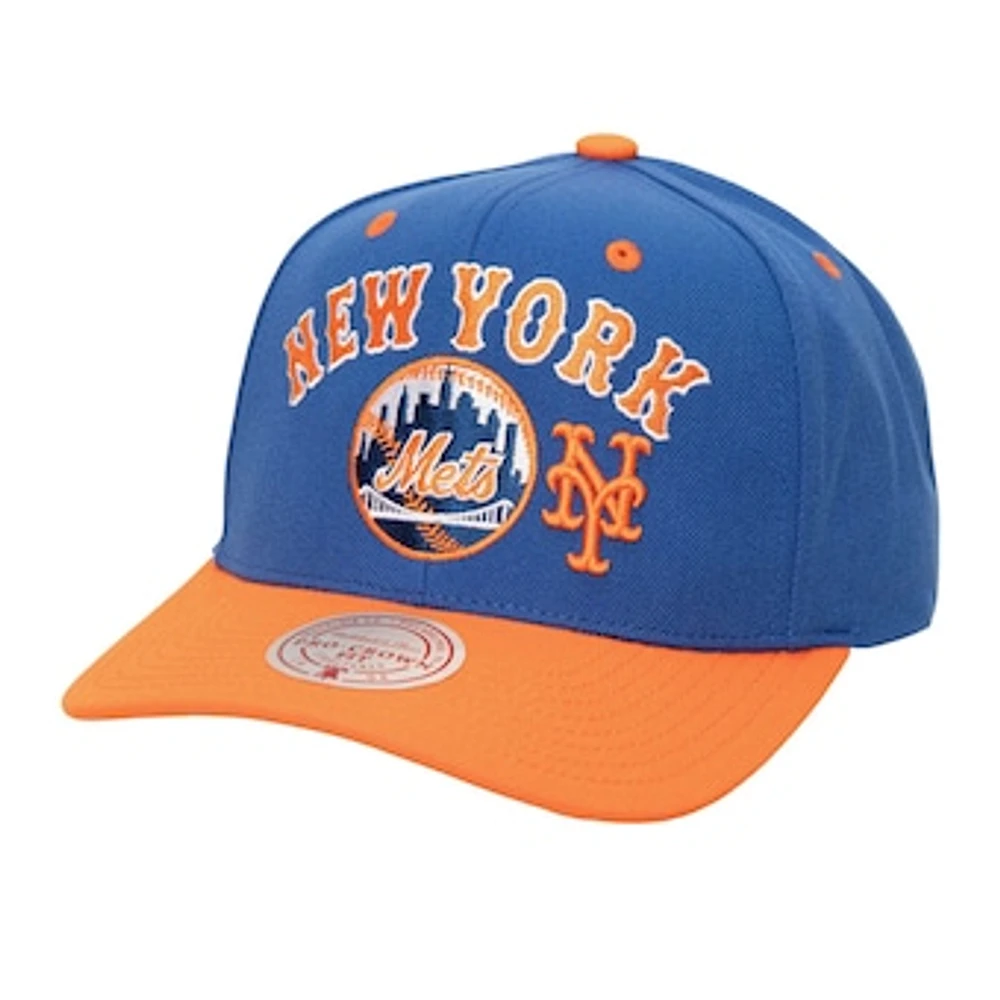 Men's Mitchell & Ness Royal New York Mets  All In 2.0 Adjustable Hat