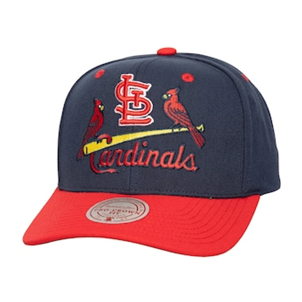 Men's Mitchell & Ness Navy St. Louis Cardinals  All In 2.0 Adjustable Hat