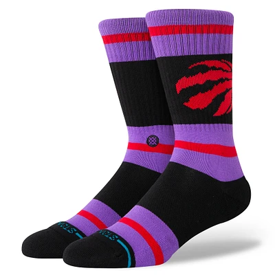 Unisex  Stance Toronto Raptors Prep Stripe Crew Sock