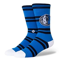 Unisex  Stance Dallas Mavericks Prep Stripe Crew Sock