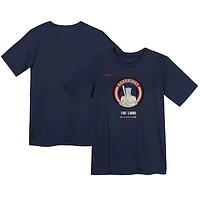 Preschool Nike Navy Cleveland Guardians 2024 City Connect Large Logo T-Shirt