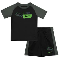 Toddler Nike  Black Tampa Bay Rays 2024 City Connect T-Shirt & Short Set