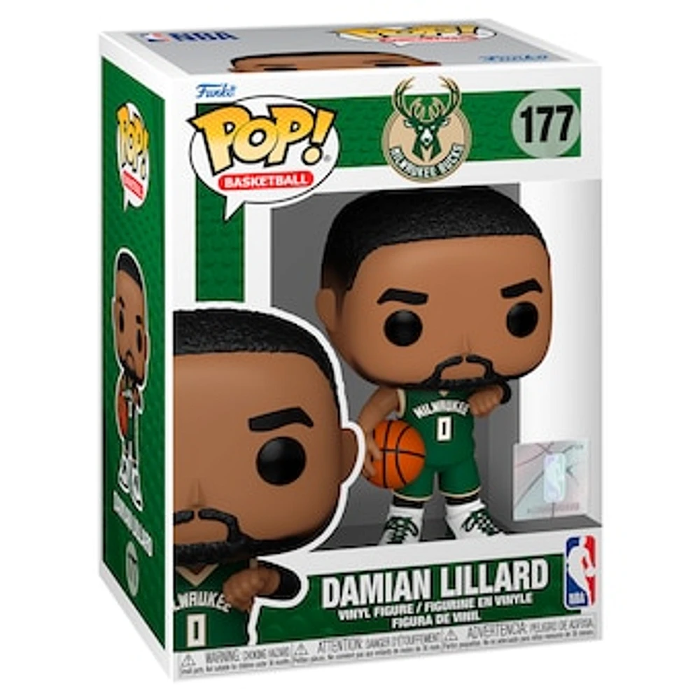 Funko Damian Lillard Milwaukee Bucks #177 Pop! Vinyl Figure