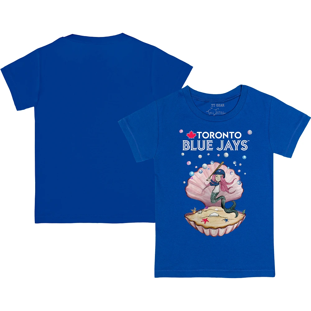 Infant Tiny Turnip Royal Toronto Blue Jays Mermaid T-Shirt