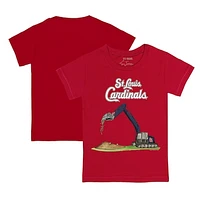 Toddler Tiny Turnip Red St. Louis Cardinals Excavator T-Shirt