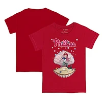 Toddler Tiny Turnip Red Philadelphia Phillies Mermaid T-Shirt