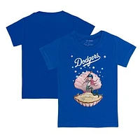 Youth Tiny Turnip Royal Los Angeles Dodgers Mermaid T-Shirt