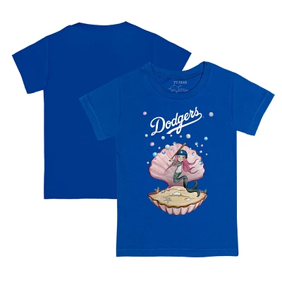 Youth Tiny Turnip Royal Los Angeles Dodgers Mermaid T-Shirt