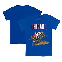 Youth Tiny Turnip Royal Chicago Cubs Monster Truck T-Shirt