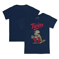 Youth Tiny Turnip Navy Minnesota Twins Triceratops T-Shirt