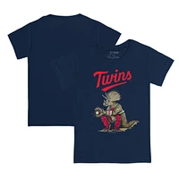 Youth Tiny Turnip Navy Minnesota Twins Triceratops T-Shirt