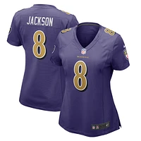 Women's Nike Lamar Jackson Purple Baltimore Ravens Alternate Game Player Jersey