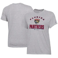 Women's Champion Heather Gray Florida Panthers Core T-Shirt
