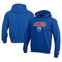 Youth Champion  Royal Edmonton Oilers Eco Powerblend Pullover Hoodie