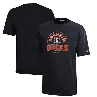 Youth Champion  Black Anaheim Ducks Jersey T-Shirt