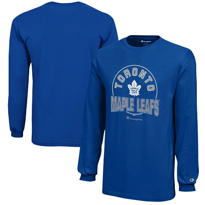 Youth Champion  Royal Toronto Maple Leafs Long-Sleeve Jersey T-Shirt