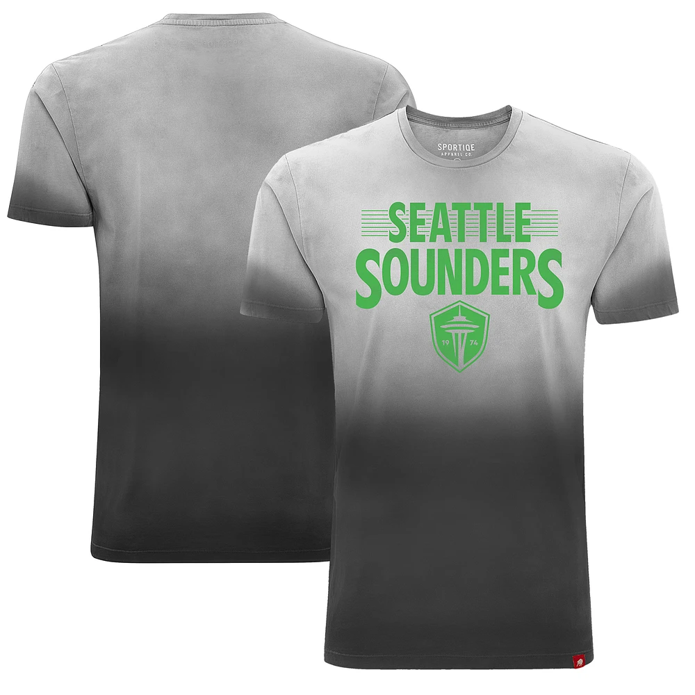 Men's Sportiqe Charcoal Seattle Sounders FC Bingham T-Shirt