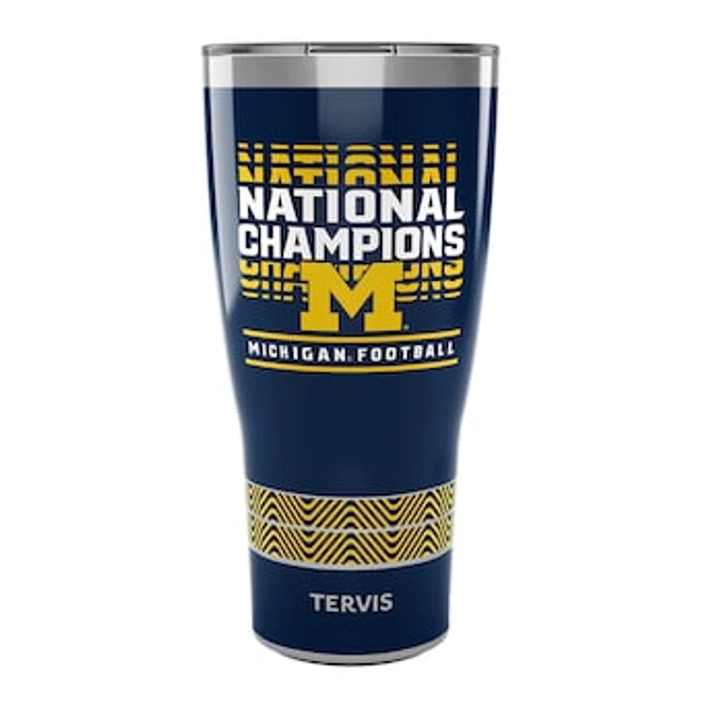 Tervis Michigan Wolverines College Football Playoff 2023 National Champions 30oz. Stainless Steel Tumbler