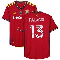 Nelson Palacio Real Salt Lake Autographed Match-Used #13 Jersey from the 2023 MLS Season