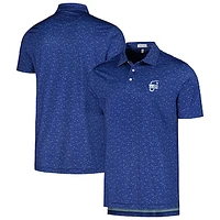 Men's Peter Millar Navy WM Phoenix Open Whiskey Sour Performance Jersey Polo