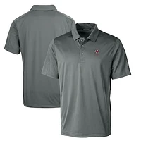 Men's Cutter & Buck Georgia Bulldogs Alumni Logo Prospect DryTec Textured Stretch Polo