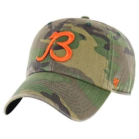 Men's '47 Camo Chicago Bears Woodland Clean Up Adjustable Hat