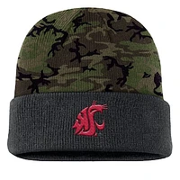 Men's Nike  Camo Washington State Cougars Military Appreciation Cuffed Knit Hat