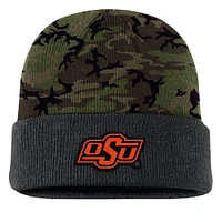 Men's Nike  Camo Oklahoma State Cowboys Military Appreciation Cuffed Knit Hat