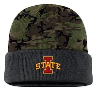 Men's Nike  Camo Iowa State Cyclones Military Appreciation Cuffed Knit Hat