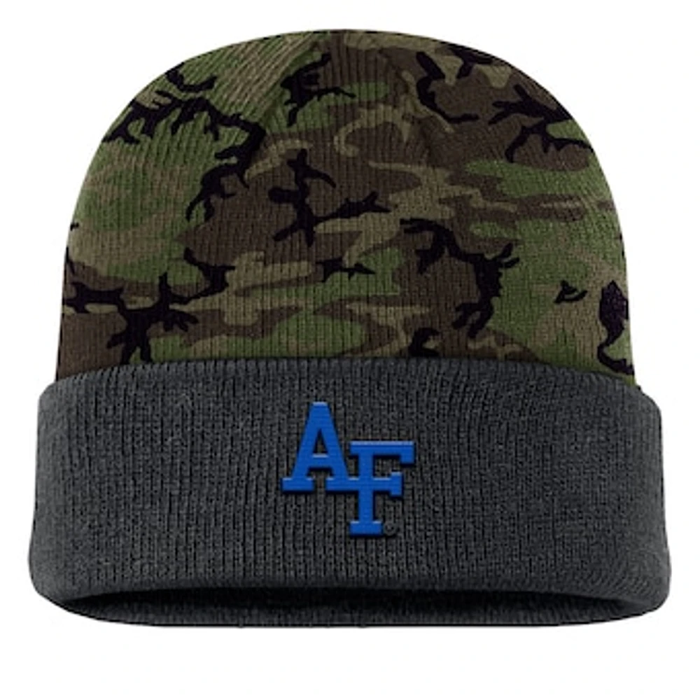 Men's Nike  Camo Air Force Falcons Military Appreciation Cuffed Knit Hat