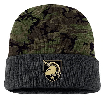 Men's Nike  Camo Army Black Knights Military Appreciation Cuffed Knit Hat