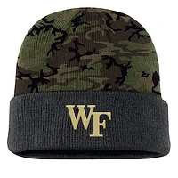 Men's Nike  Camo Wake Forest Demon Deacons Military Appreciation Cuffed Knit Hat