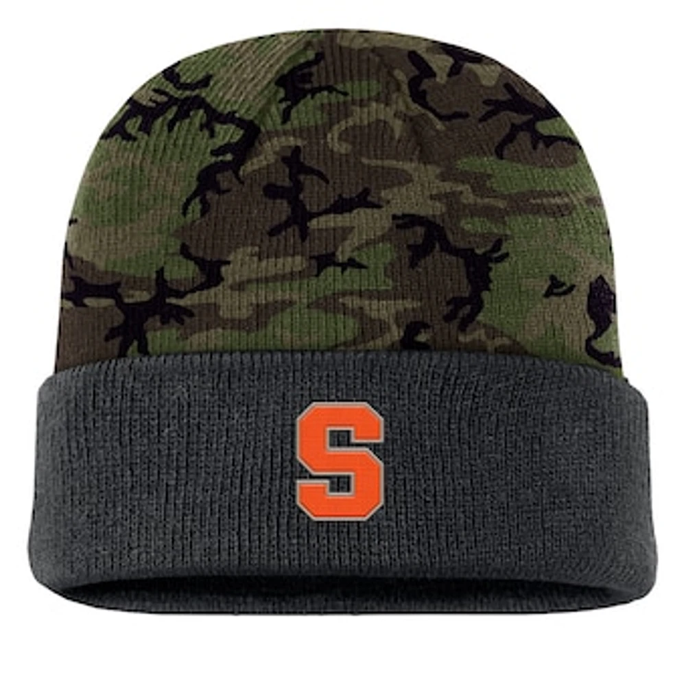 Men's Nike  Camo Syracuse Orange Military Appreciation Cuffed Knit Hat