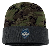 Men's Nike  Camo UConn Huskies Military Appreciation Cuffed Knit Hat