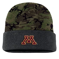 Men's Nike  Camo Minnesota Golden Gophers Military Appreciation Cuffed Knit Hat